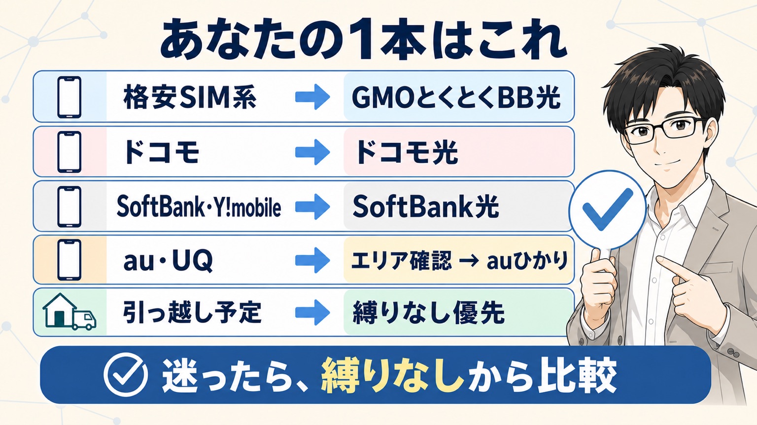まとめ|立ち止まって決めた1本は、あなたを縛らない